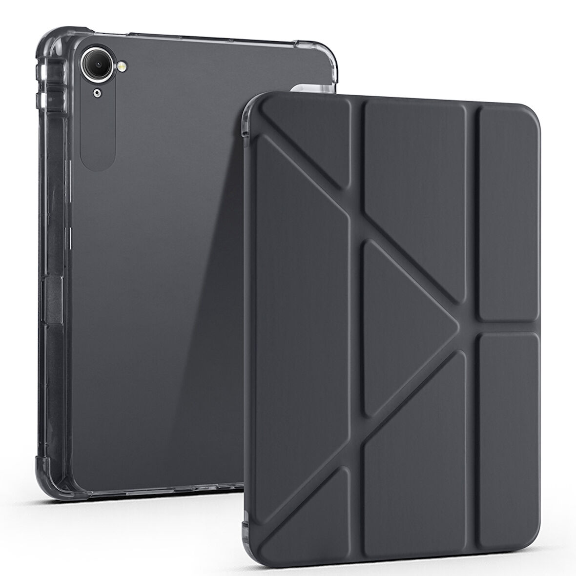 Xiaomi Redmi K Pad Kılıf Kalem Bölmeli Trifolding Case