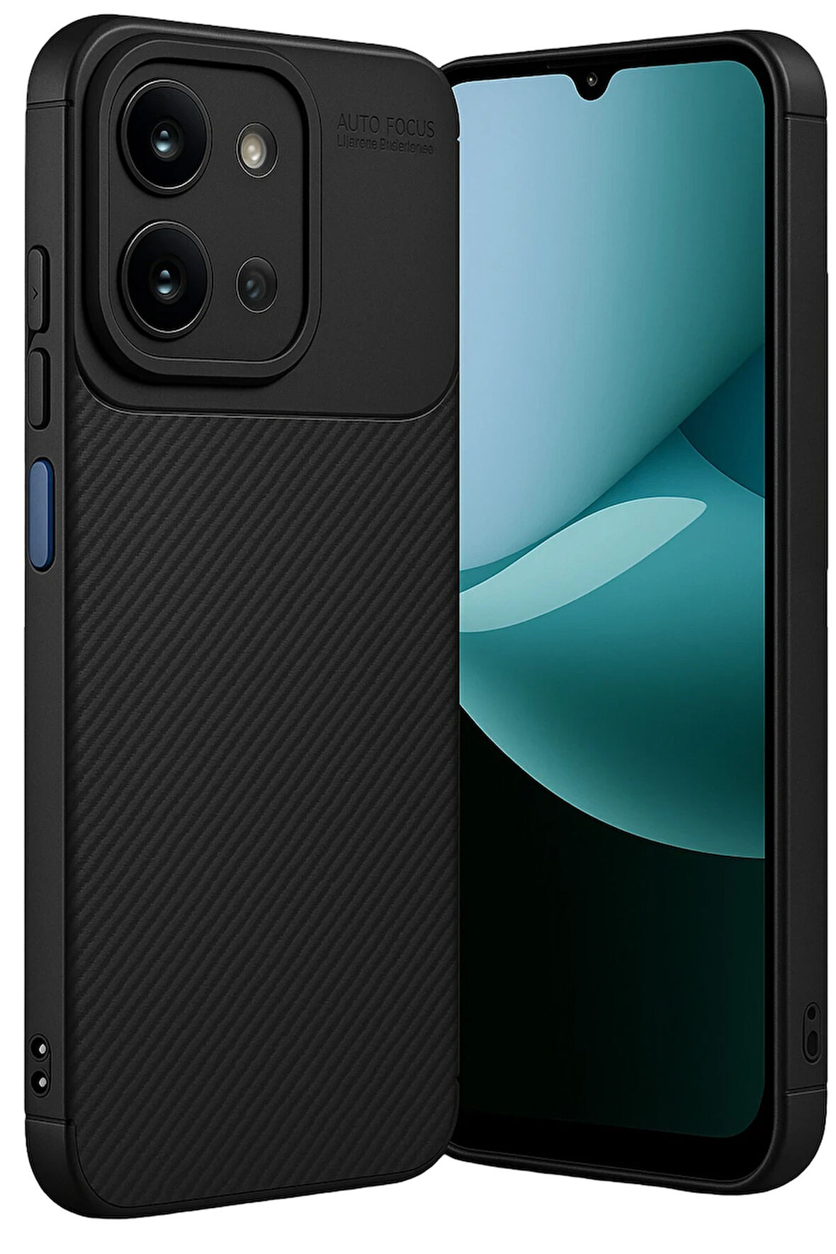 Xiaomi Redmi 15C Kılıf Karbon Silikon Case Kapak