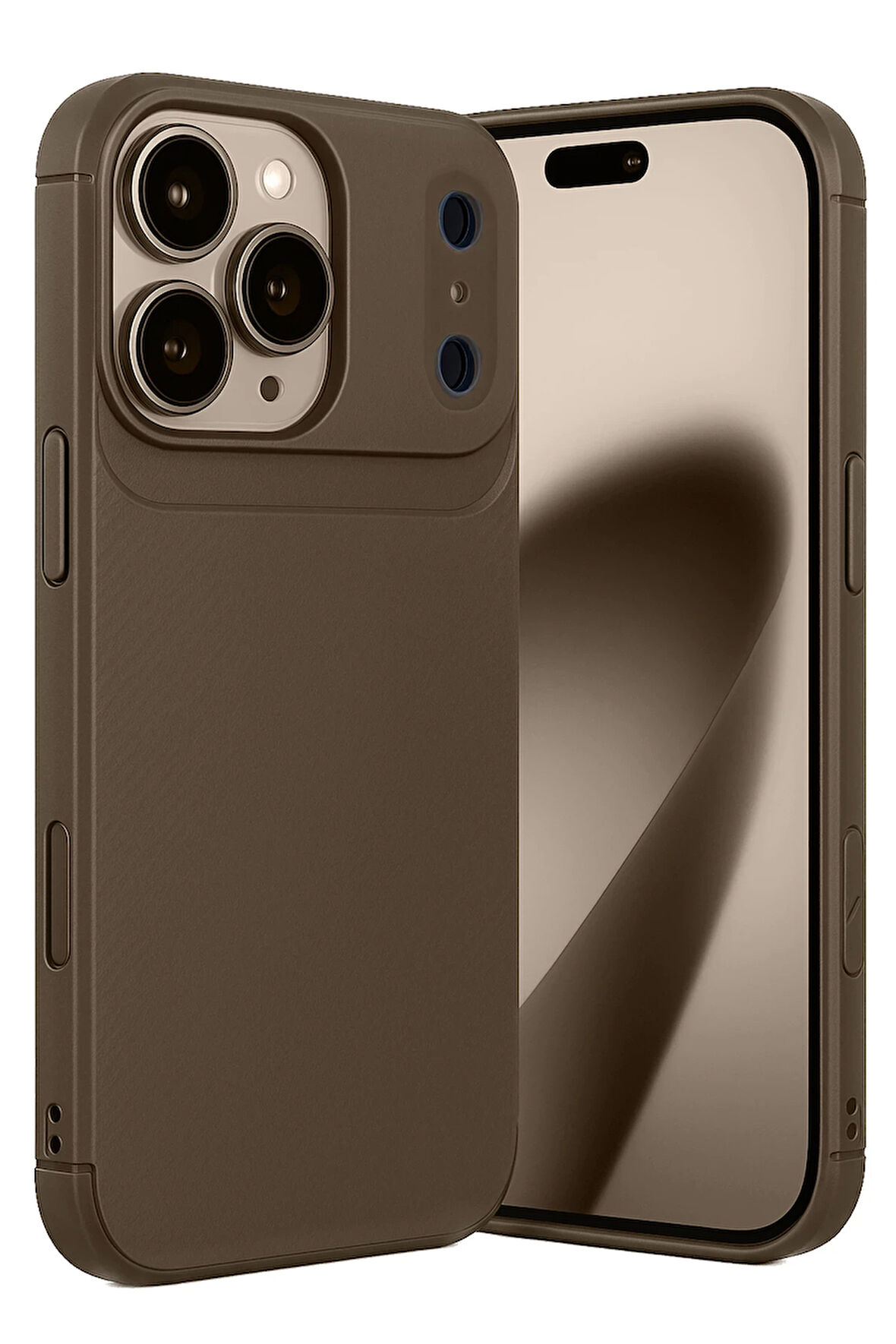 Apple iPhone 17 Pro Max Kılıf Karbon Silikon Case Kapak