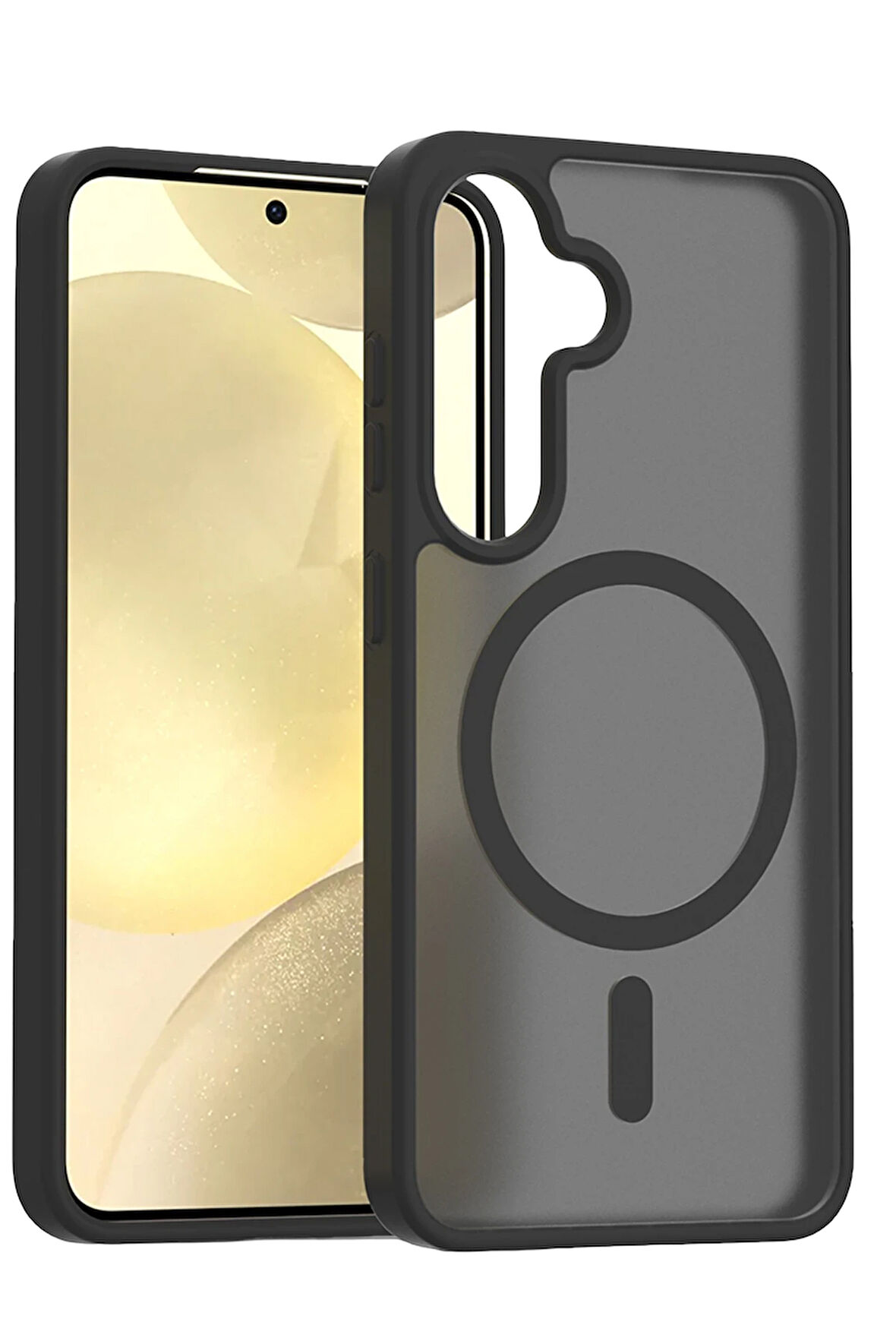 Samsung Galaxy A56 / A36 için Magsafe ile uyumlu Kılıf Mat Yüzey Sio Kapak