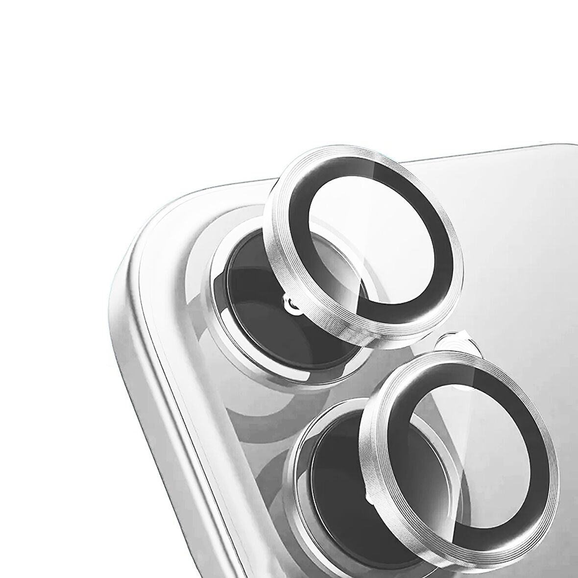 Apple iPhone 16 Işık Yansıma Önleyici 0.3mm AR Kaplama Mikro Kamera Lens Koruyucu