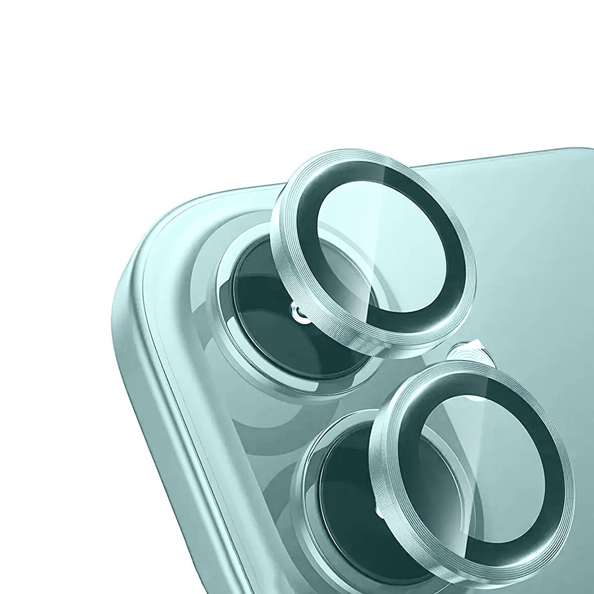 Apple iPhone 16 Işık Yansıma Önleyici 0.3mm AR Kaplama Mikro Kamera Lens Koruyucu