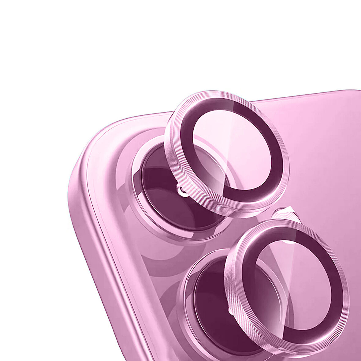 Apple iPhone 16 Işık Yansıma Önleyici 0.3mm AR Kaplama Mikro Kamera Lens Koruyucu