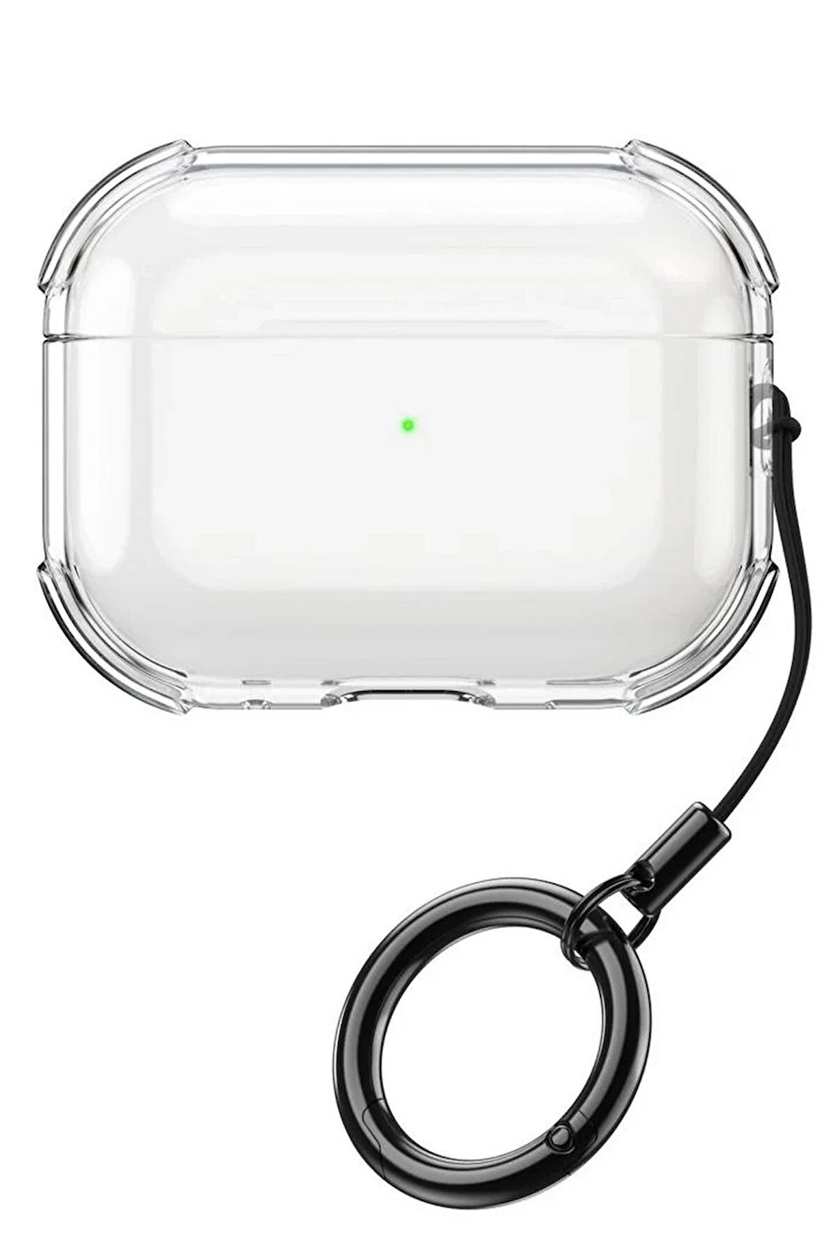 Apple Airpods Pro 3. Nesil ile uyumlu Kılıf Antishocklu Şeffaf Silikon Showy Case