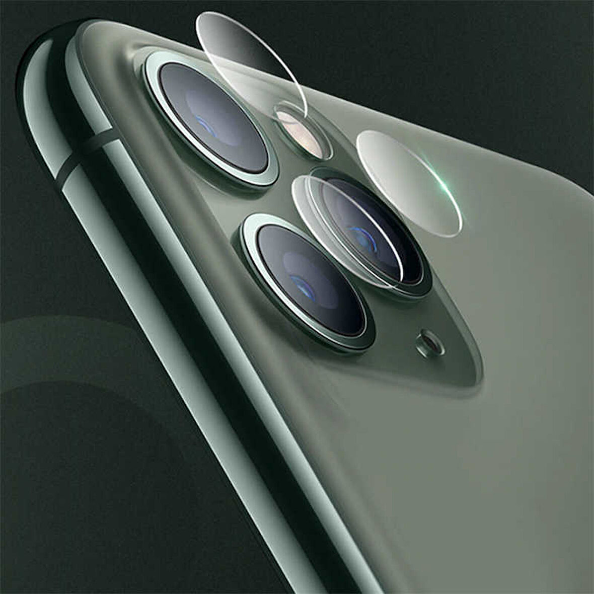 Apple iPhone 11 Pro Nano Kamera Lens Koruma Camı