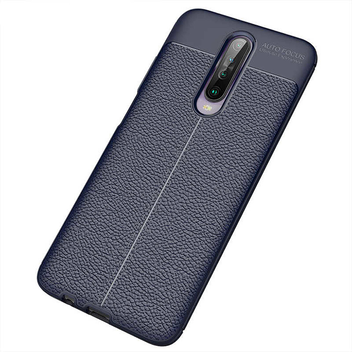 Xiaom Redmi K30 Kılıf Deri Tarzı Niss Silikon Case