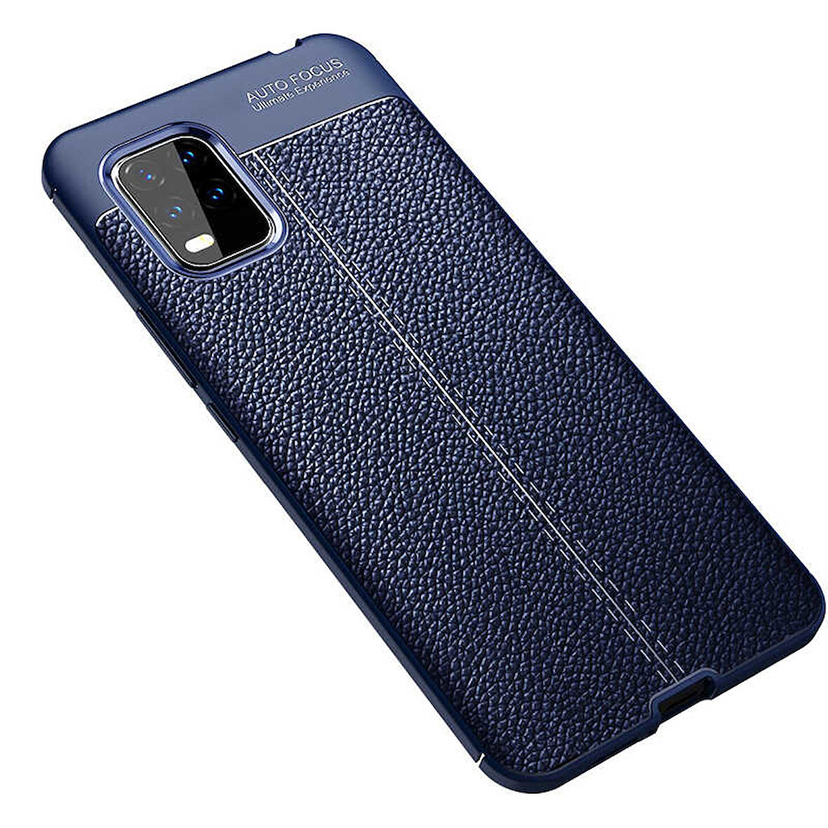 Xiaomi Mi 10 Lite Kılıf Deri Tarzı Niss Silikon Case