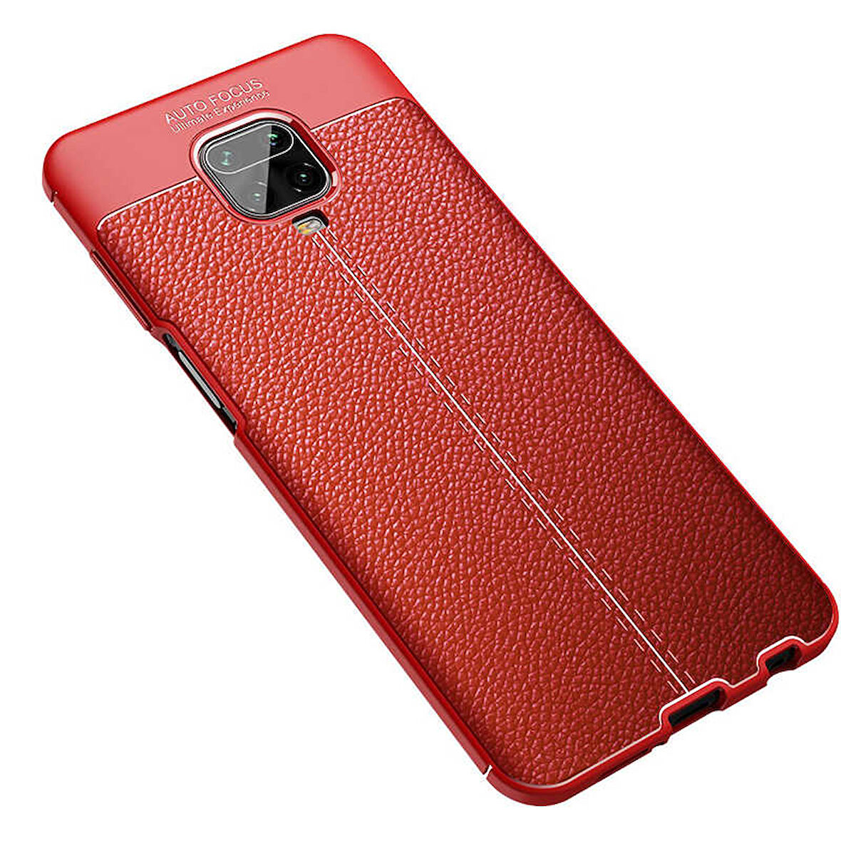 Xiaomi Redmi Note 9S Kılıf Deri Tarzı Niss Silikon Case