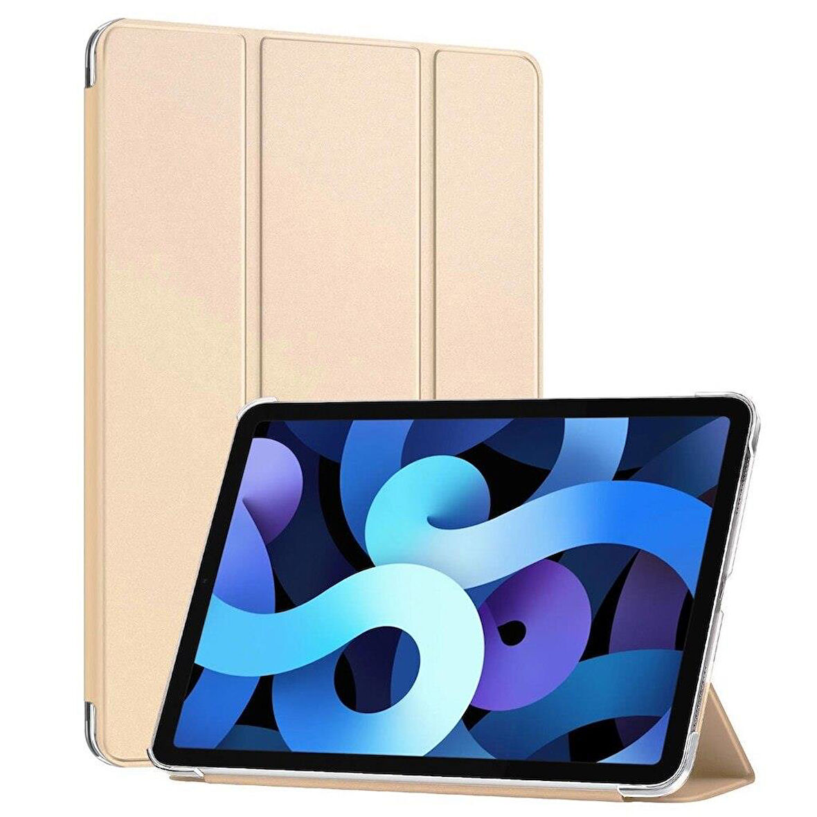 Samsung Galaxy Tab S6 Lite 2024 P620 P610 Kılıf PU Deri Smart Standlı Case 13-15-17
