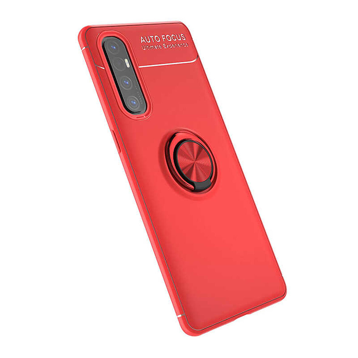 Oppo Reno 3 Pro 5G Kılıf Yüzüklü Magnetli Ravel Case