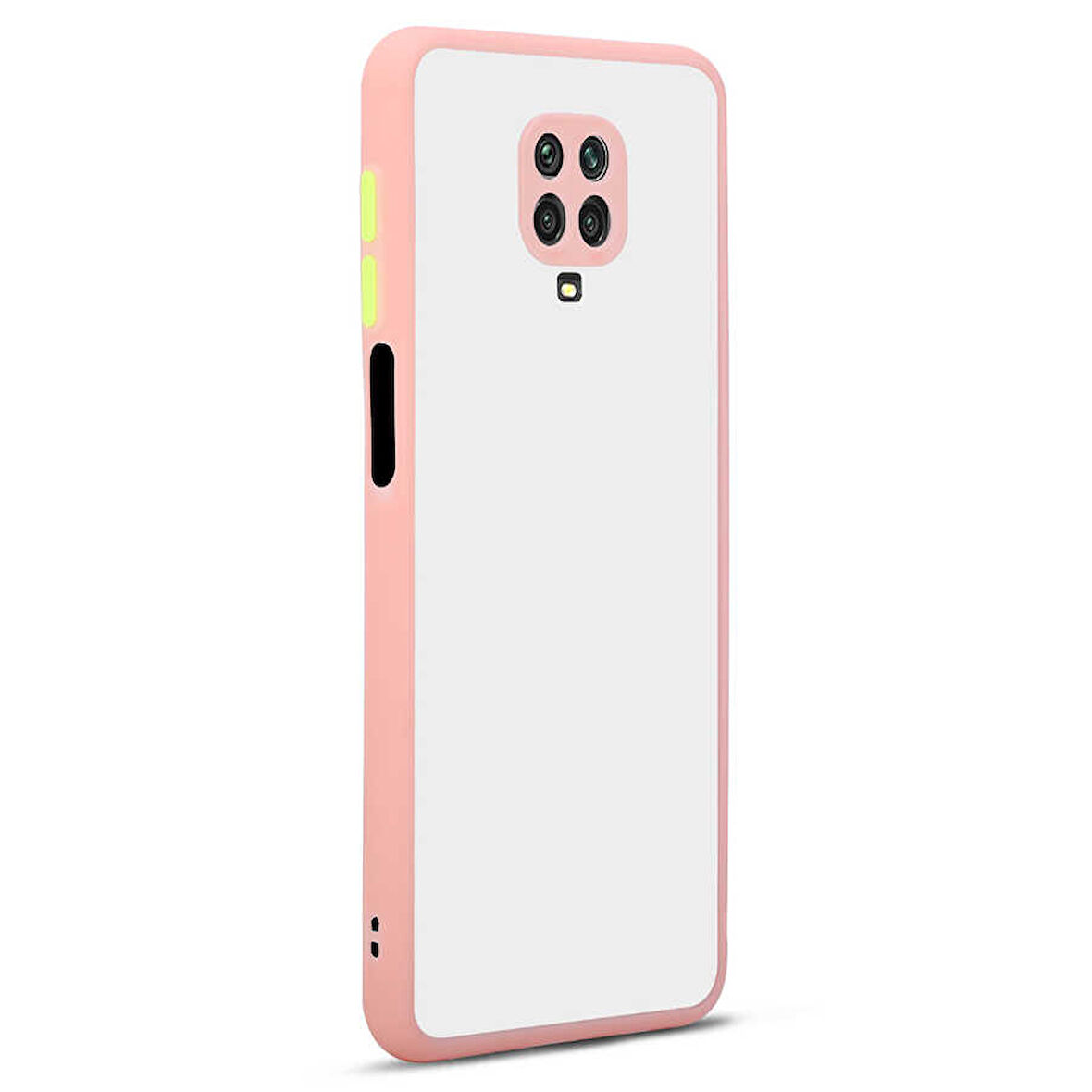 Xiaomi Redmi Note 9S Kılıf Kamera Korumalı Mat Kapak