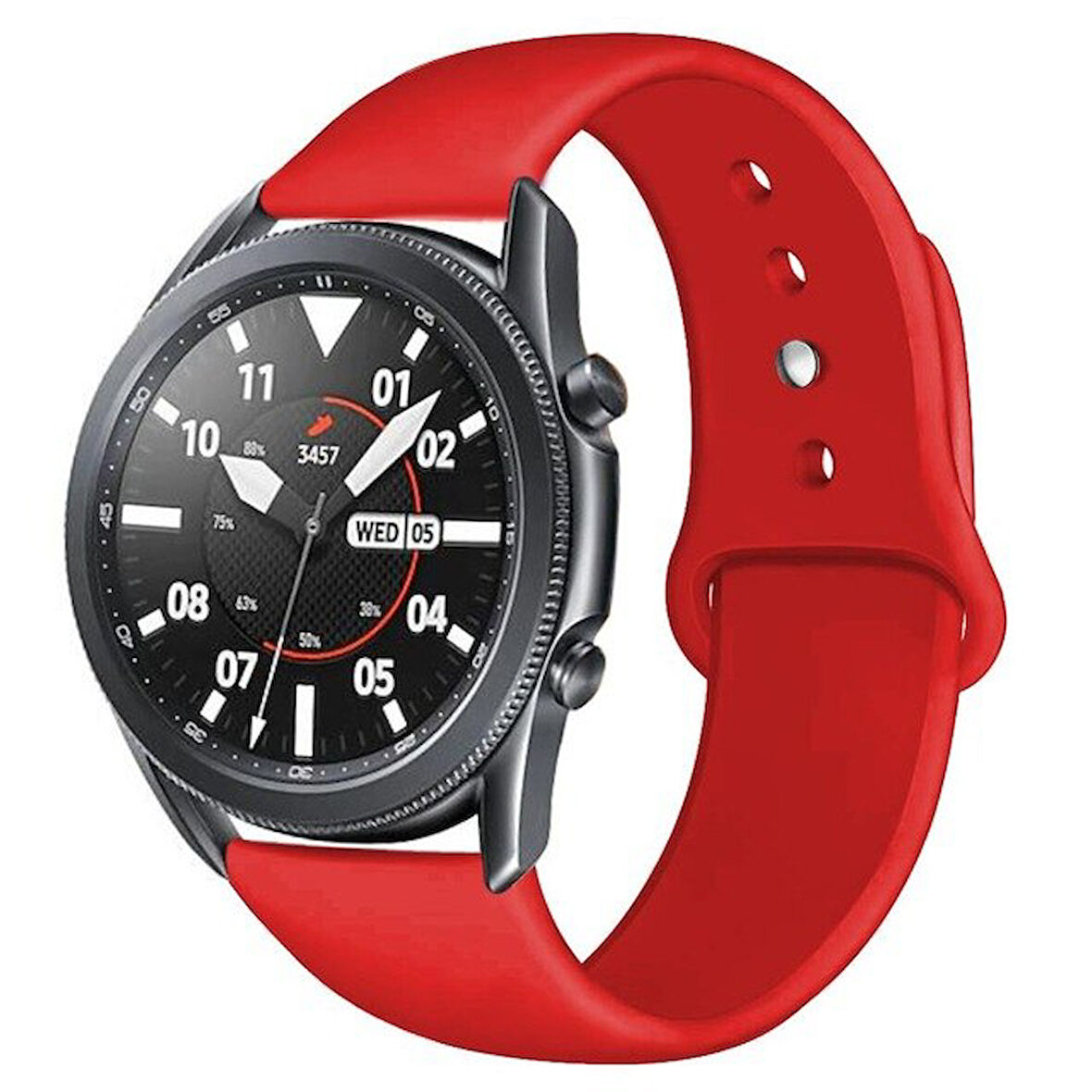 Samsung Galaxy Watch 46mm Kordon Silikon Spor Kordon