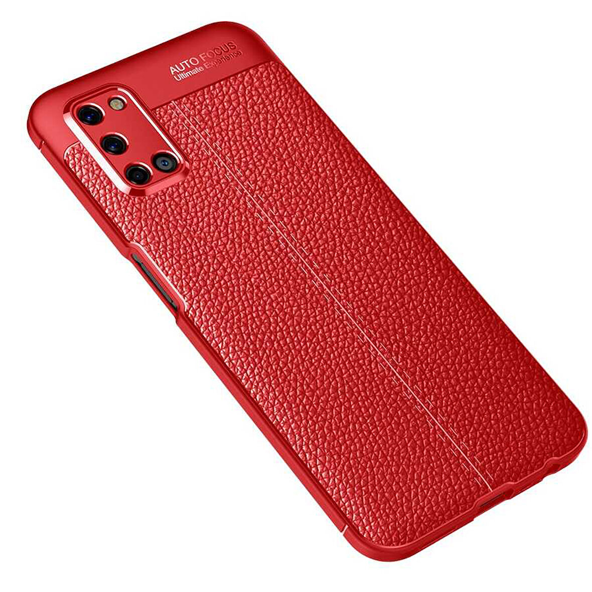 Oppo A72 Kılıf Deri Tarzı Niss Silikon Case