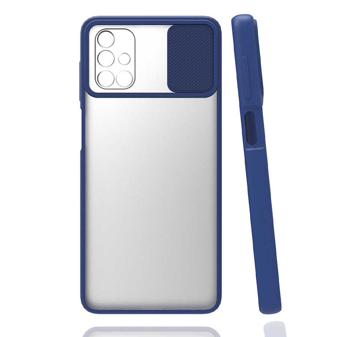 Samsung Galaxy M51 Kılıf Kamera Kapatmalı Lensi Case