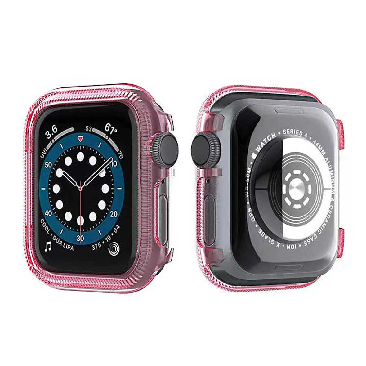 Apple Watch 40mm Silikon Renkli Kasa Koruyucu 03