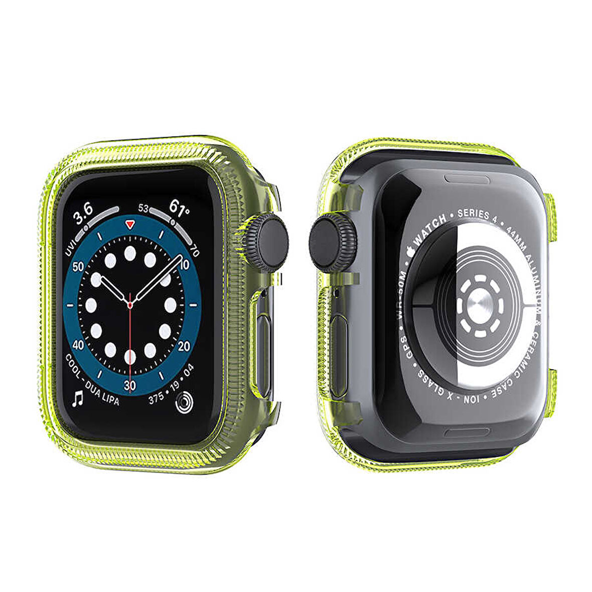Apple Watch 42mm Silikon Renkli Kasa Koruyucu 03