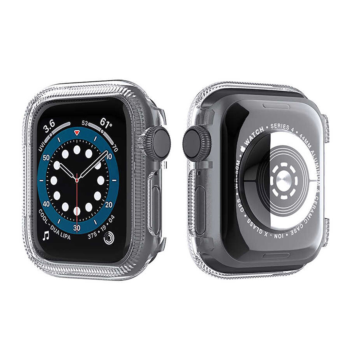 Apple Watch 42mm Silikon Renkli Kasa Koruyucu 03