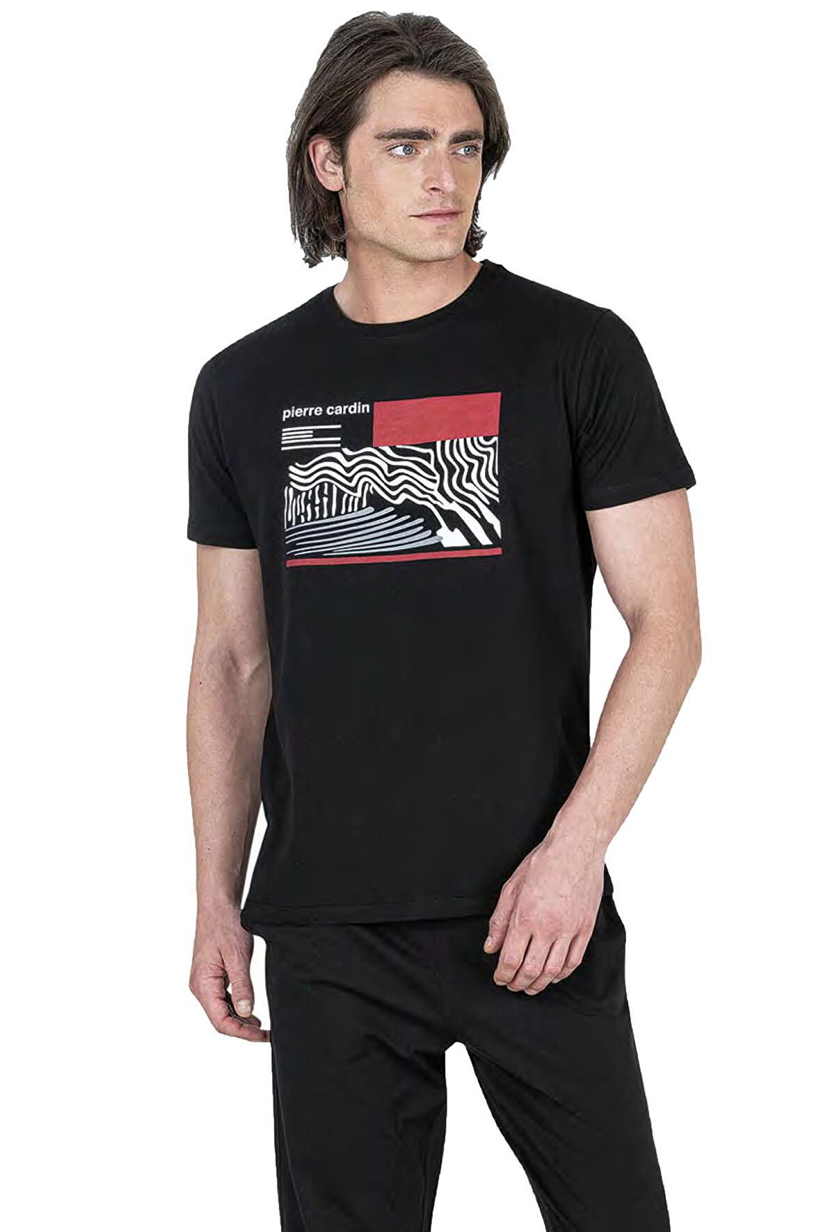 Pierre Cardin %100 Pamuklu Yazlık Erkek Pijama Takım, ceplidir