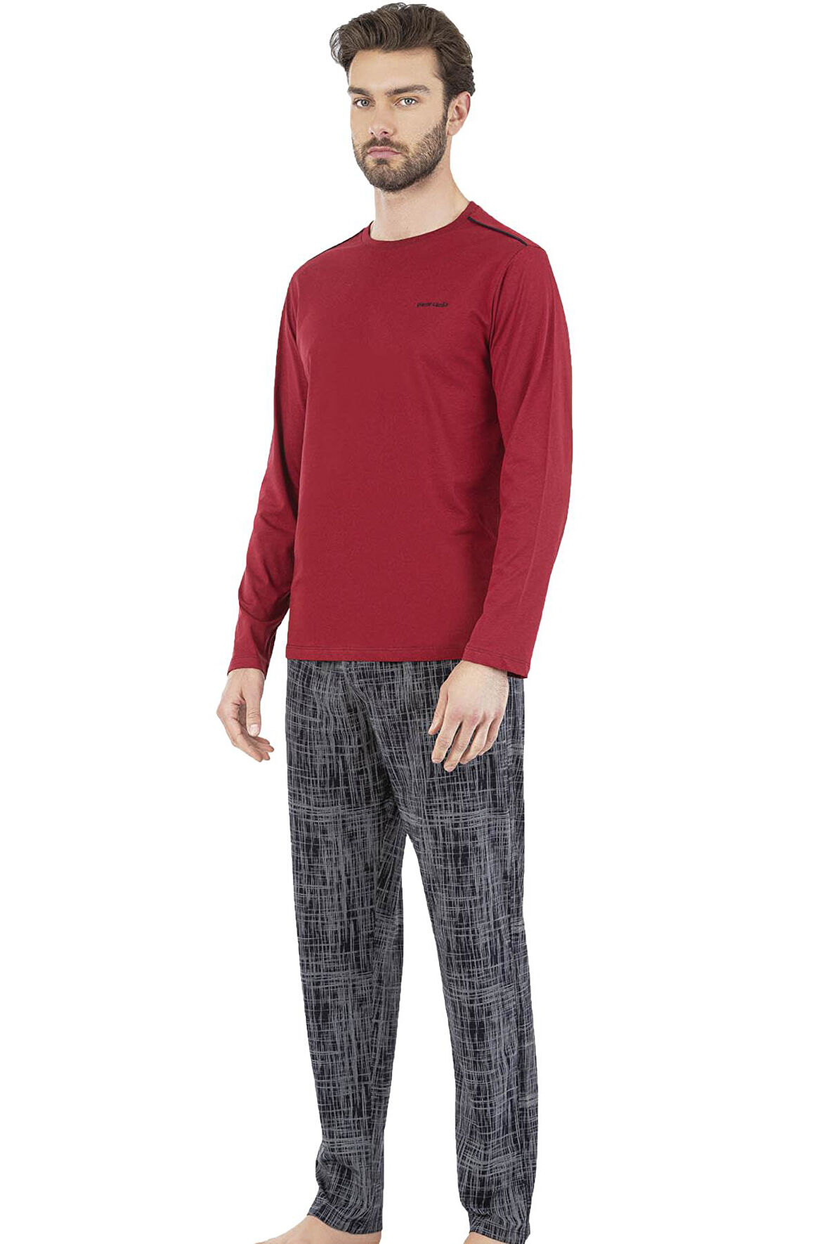 Pierre Cardin %100 Pamuklu Erkek Pijama Takım