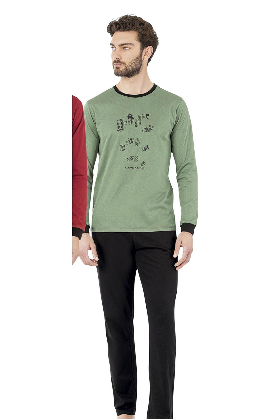 Pierre Cardin %100 Pamuklu Erkek Pijama Takım