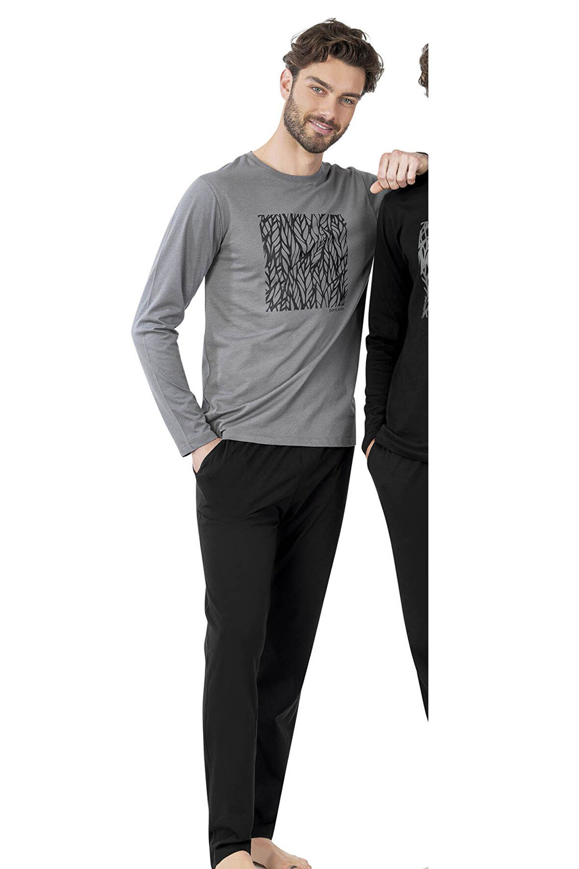 Pierre Cardin %100 Pamuklu Erkek Pijama Takım