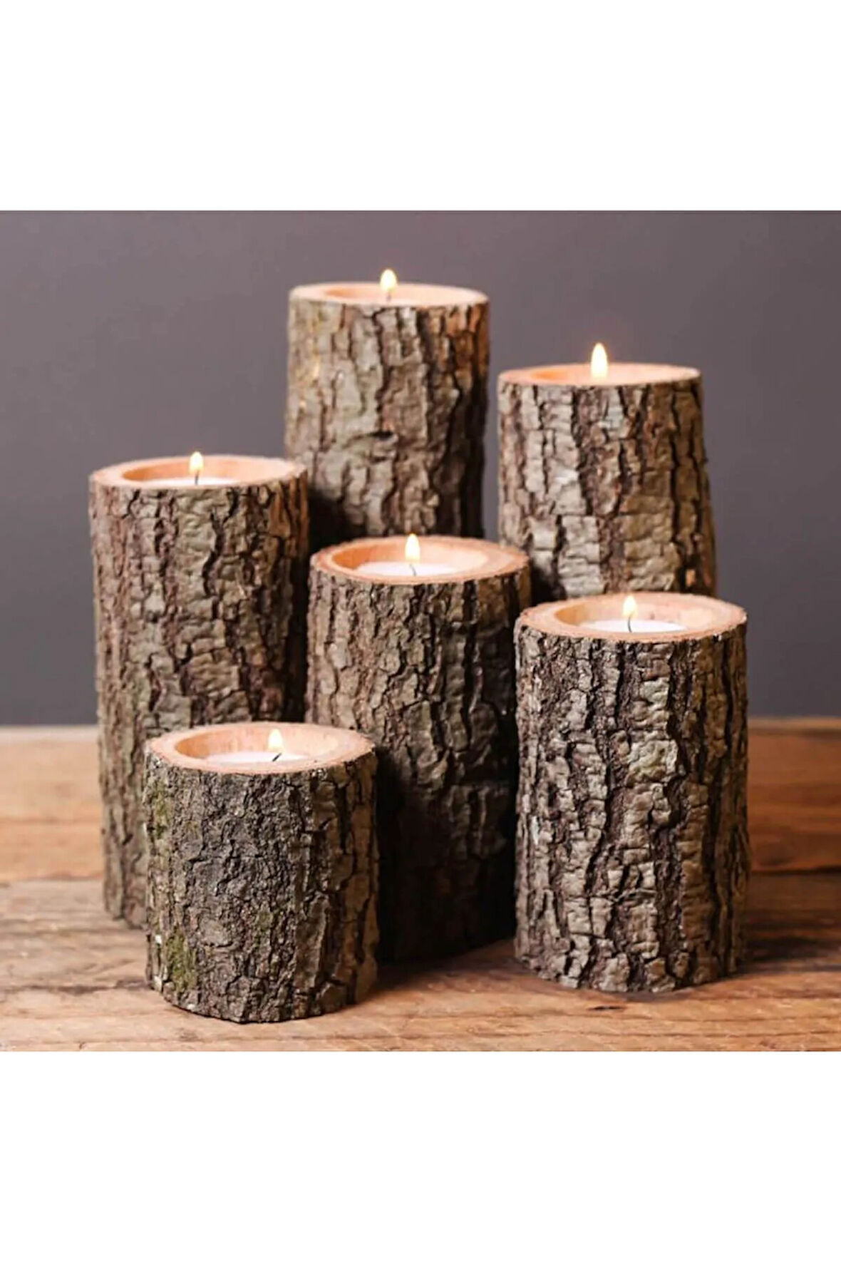 Ağaç Mumluk  6'lı