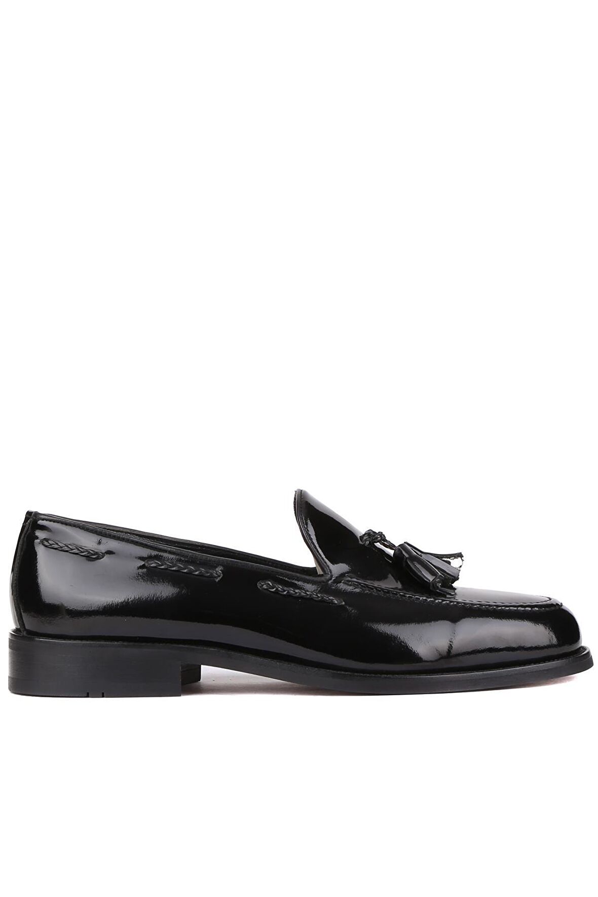 Shoetyle - Siyah Rugan Deri Erkek Klasik Ayakkabı 250-2350