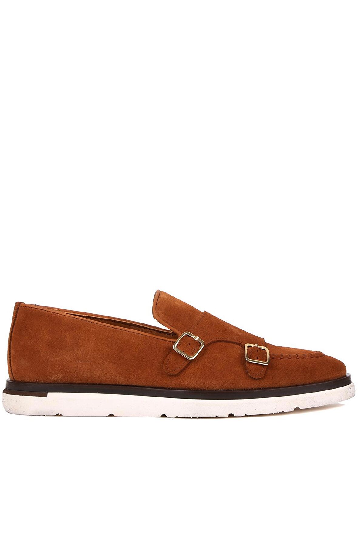Shoetyle - Taba Süet Tokalı Erkek Günlük Ayakkabı 250-2750-1