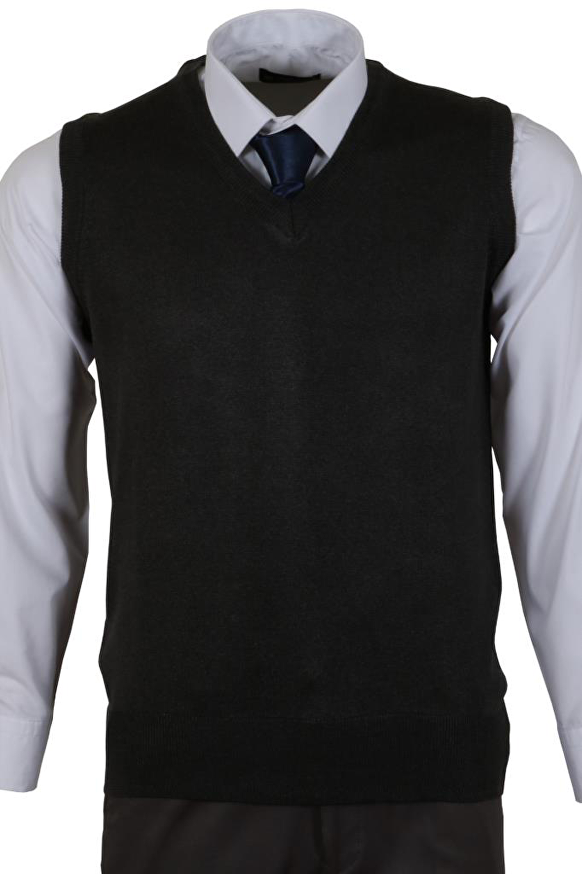 Erkek Süveter Yünlü Kazak Klasik Normal Kesim RAR00341