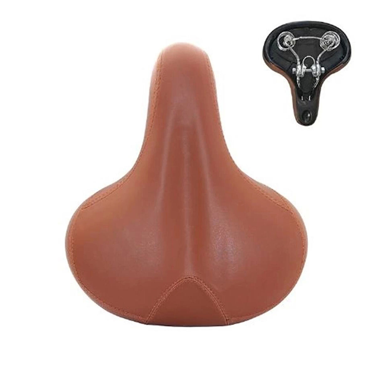 SAN MARİNO SELE CITY SM-R9 RETRO CP YAYLI KAHVERENGİ SLE-324