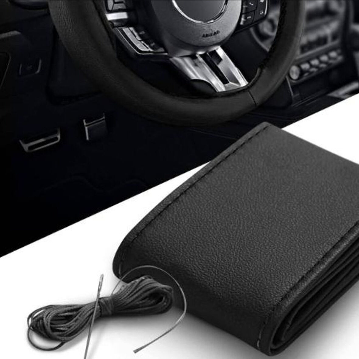 LEADER DİREKSİYON KILIFI GRİ 100 CM