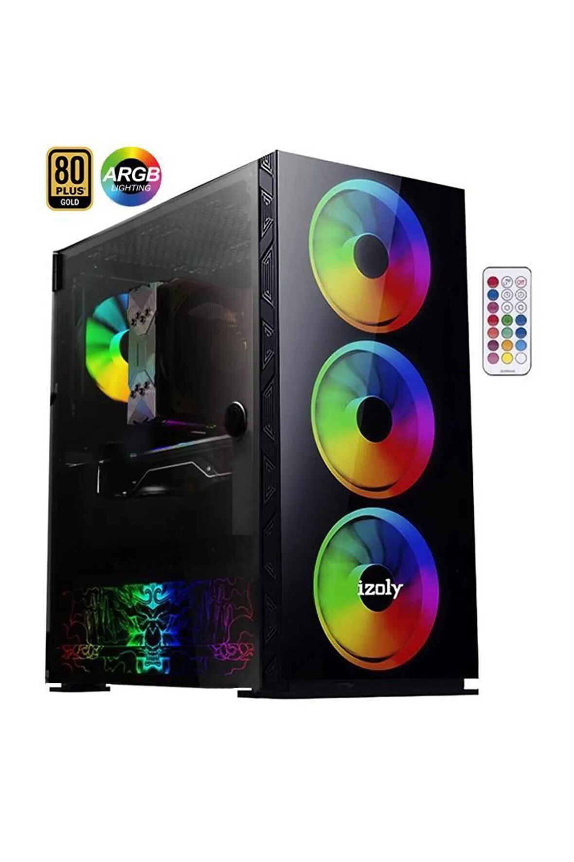Mintra Boromir I5-12400f 16GB 256GB M.2 Nvme Rtx 3060 12GB Oyuncu Masaüstü Bilgisayarı
