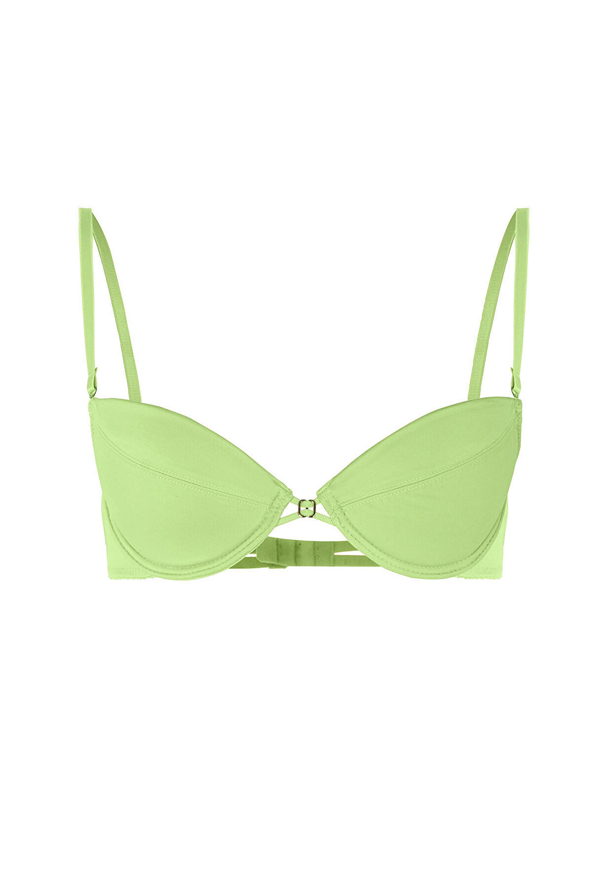 Yeşil Elastan Çıkarılabilir Destekli Mikro Sütyen