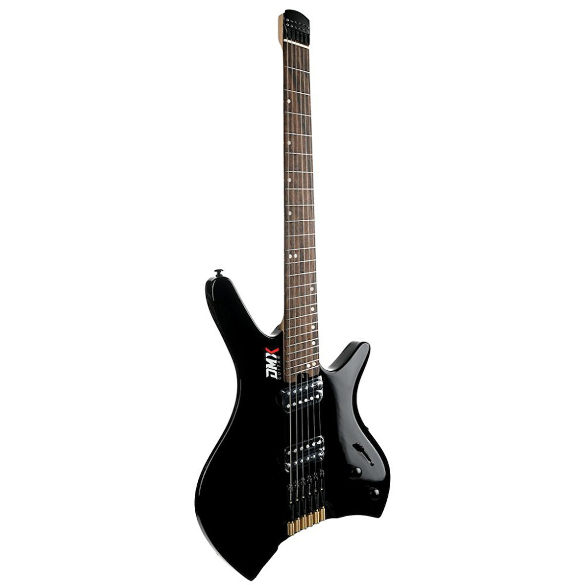 DMX Guitars EBR0100 BK Headless Elektro Gitar