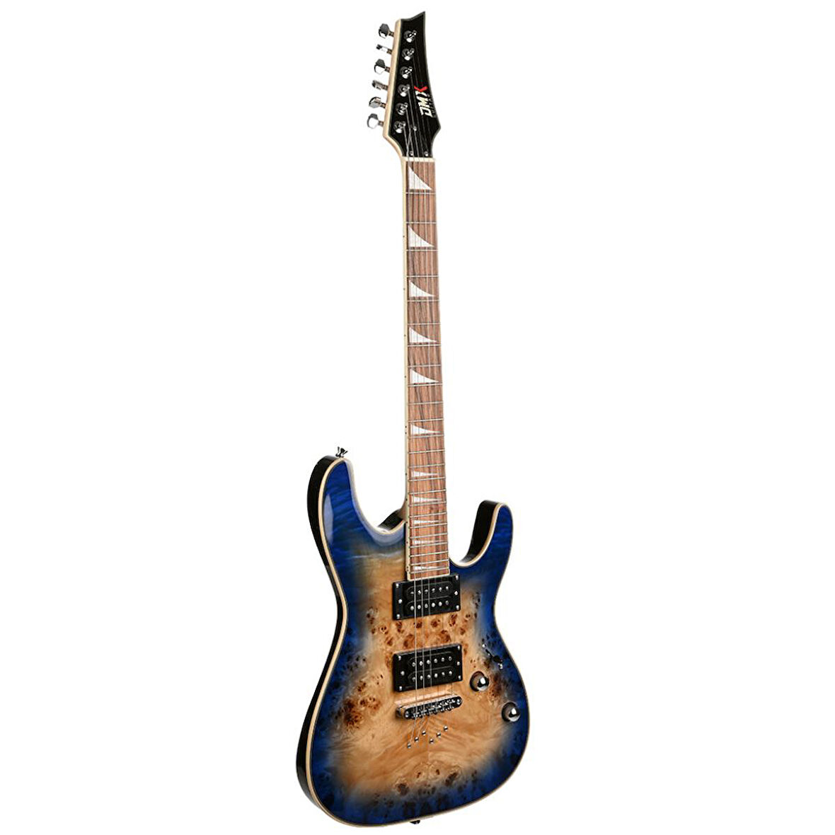 DMX Guitars RZG01 BB (Blue Burst) elektro gitar