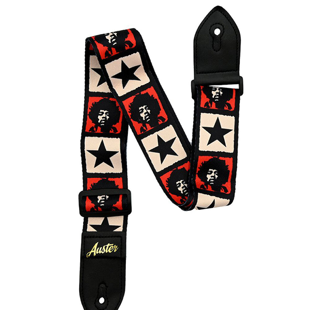 Auster Strap 200 Jimi Hendrix Desenli Gitar Askısı