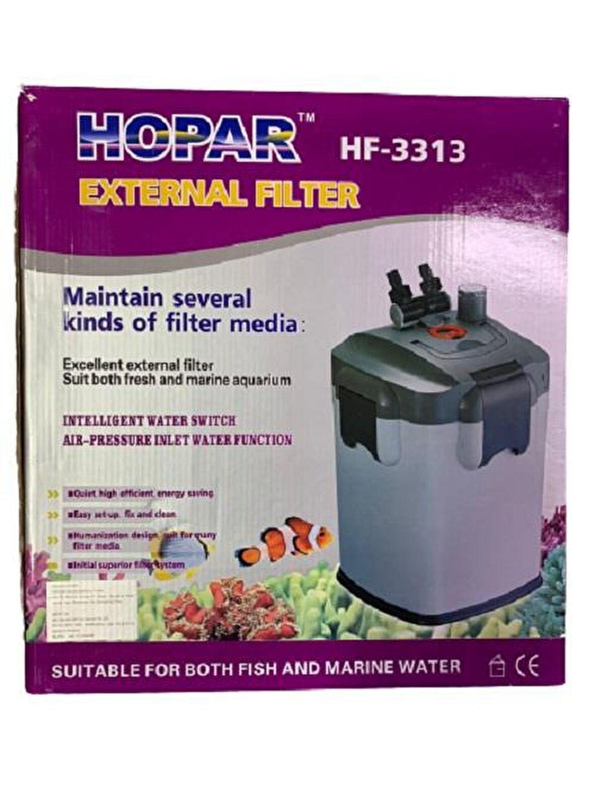 Hopar Akvaryum Dış Filitre HF-3313