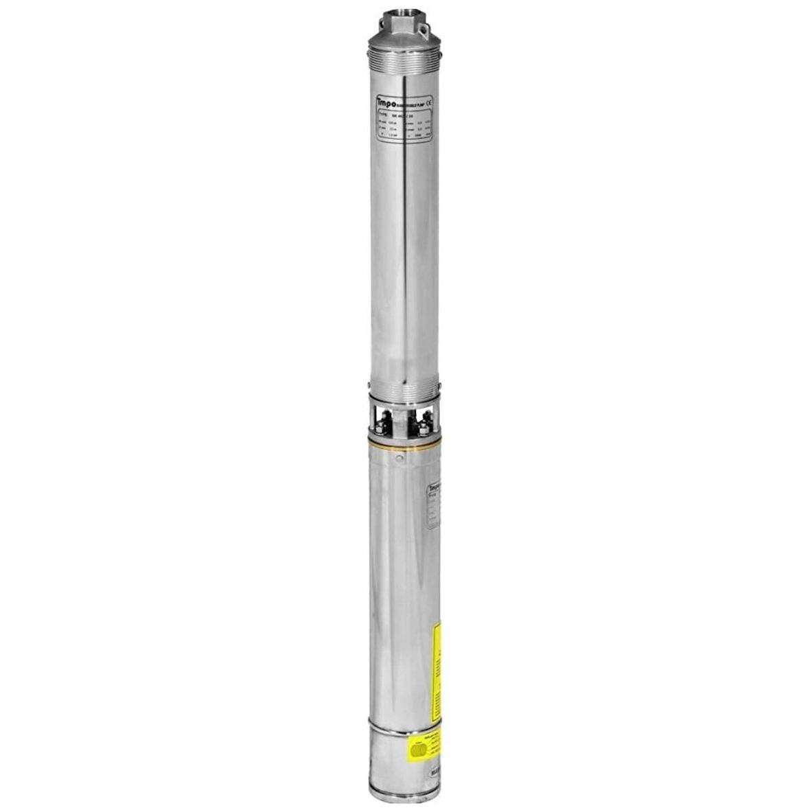 Impo Sk 408/42 - 10 Hp (380V) Krom Başlıklı Dalgıç Pompa