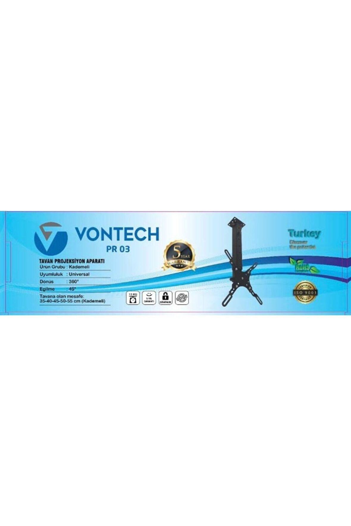 Vontech PR-03 Projeksiyon Askı Aparatı