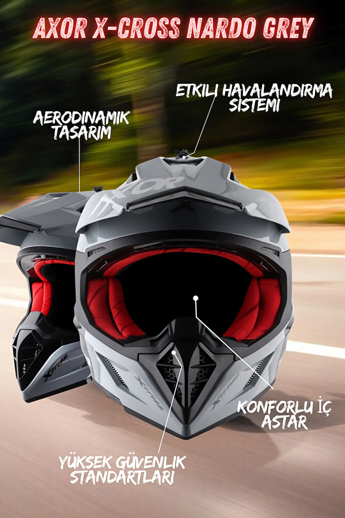 AXOR X-CROSS SC NARDO GREY (