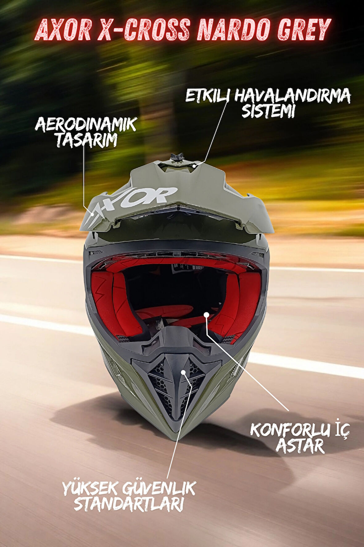AXOR X-CROSS SC - BATTLE GREEN 