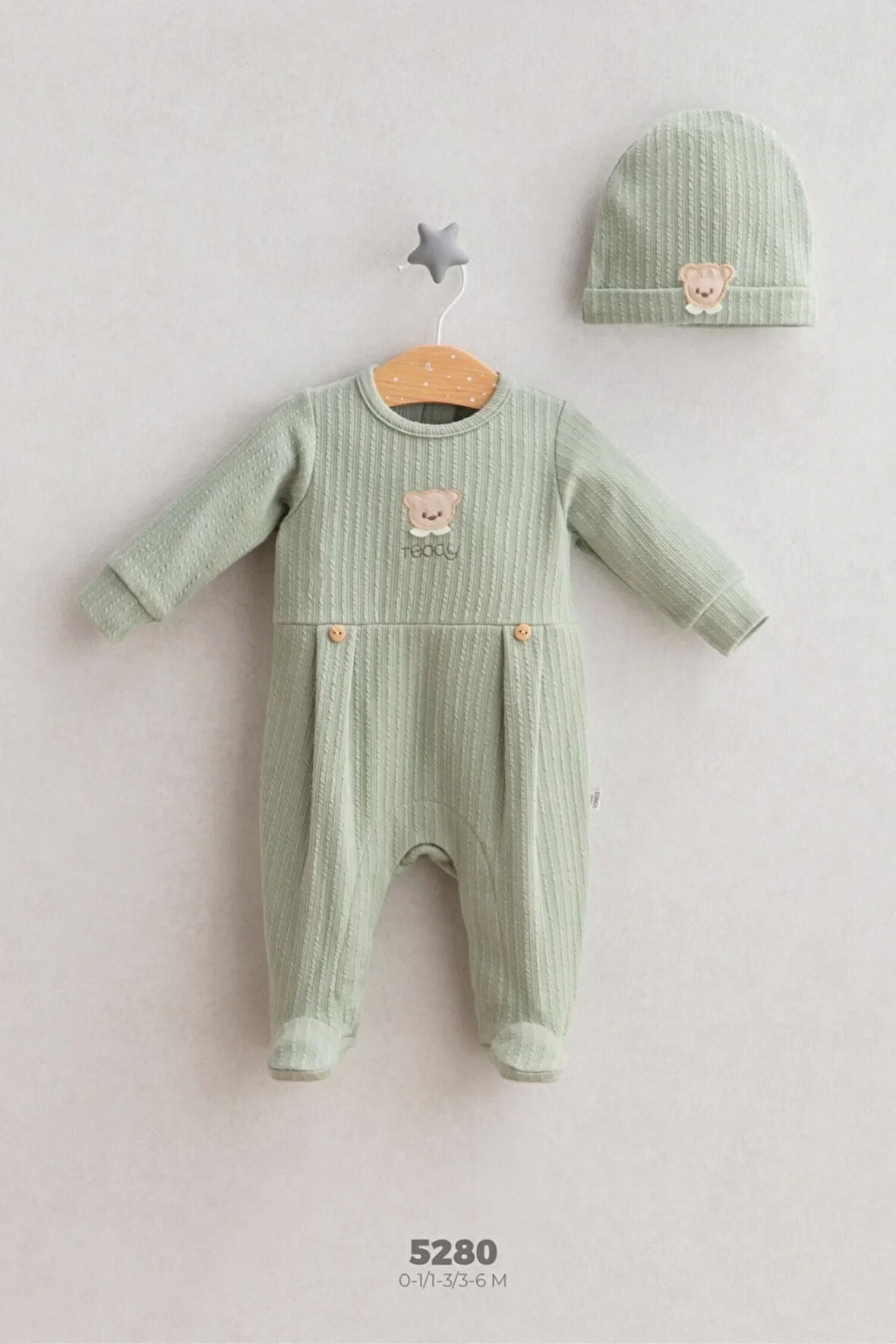 Tongs Baby Teddy Bear Tulum 5280 Yeşil