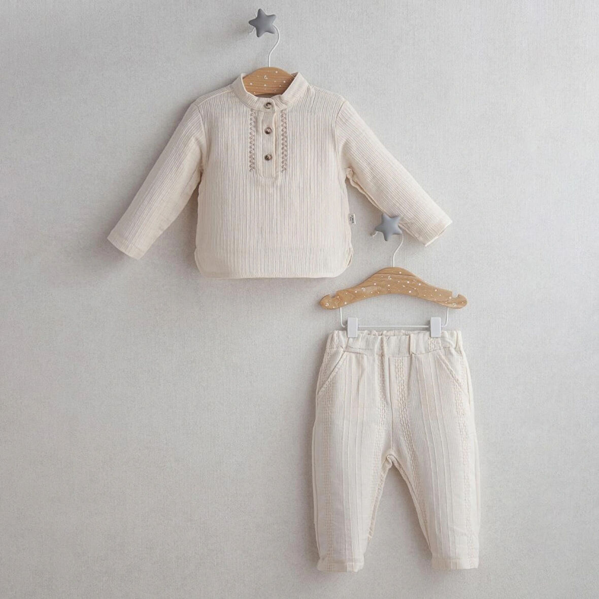 Tongs Baby Ceremony Boy 2'li Takım 5423