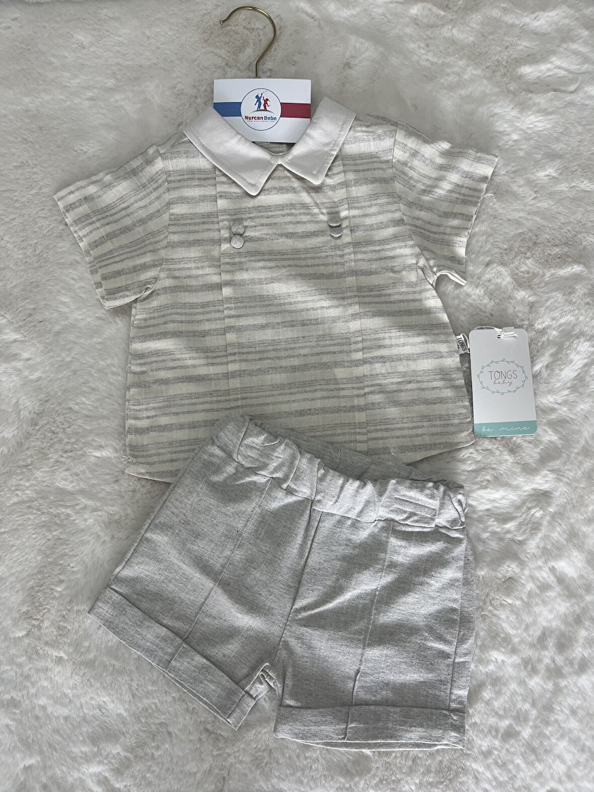 Toscana Yakalı Şortlu Takım