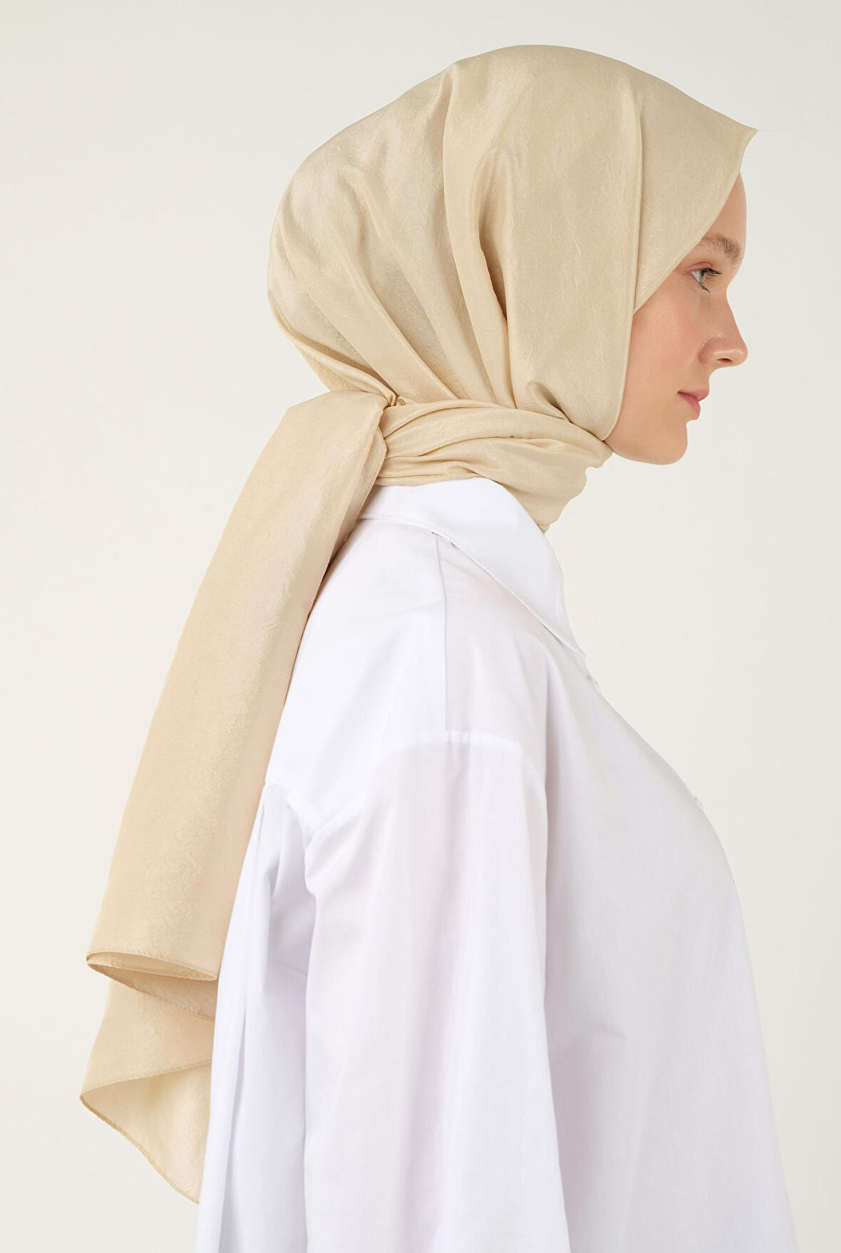 Soft Kraş Şal Gold Işıltı