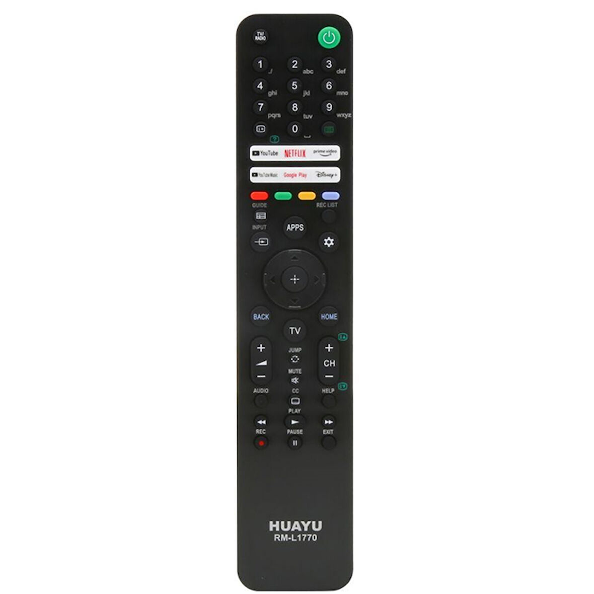 SONY RM-L1770 NETFLIX-YTUBE-PRIME-GOOGLE-DISNEY LCD LED TV KUMANDASI