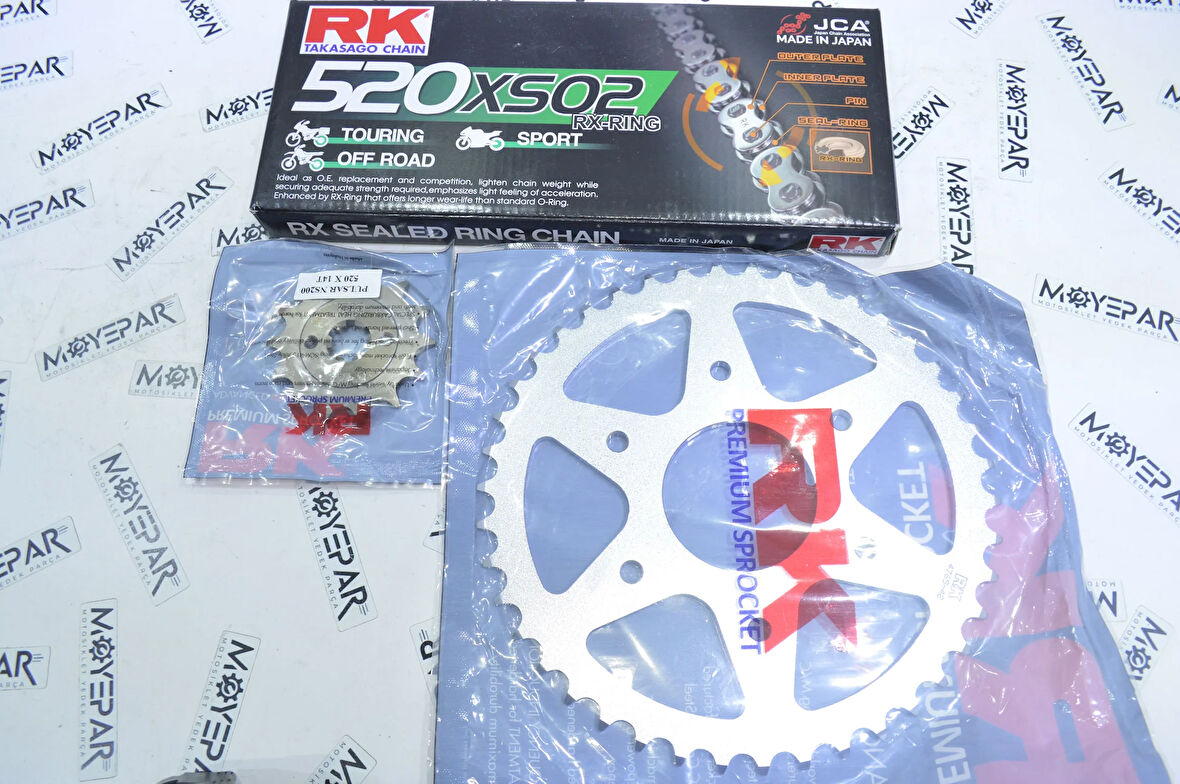 486-313 RK KTM DUKE 200 2015-2019 ZİNCİR DİŞLİ SETİ
