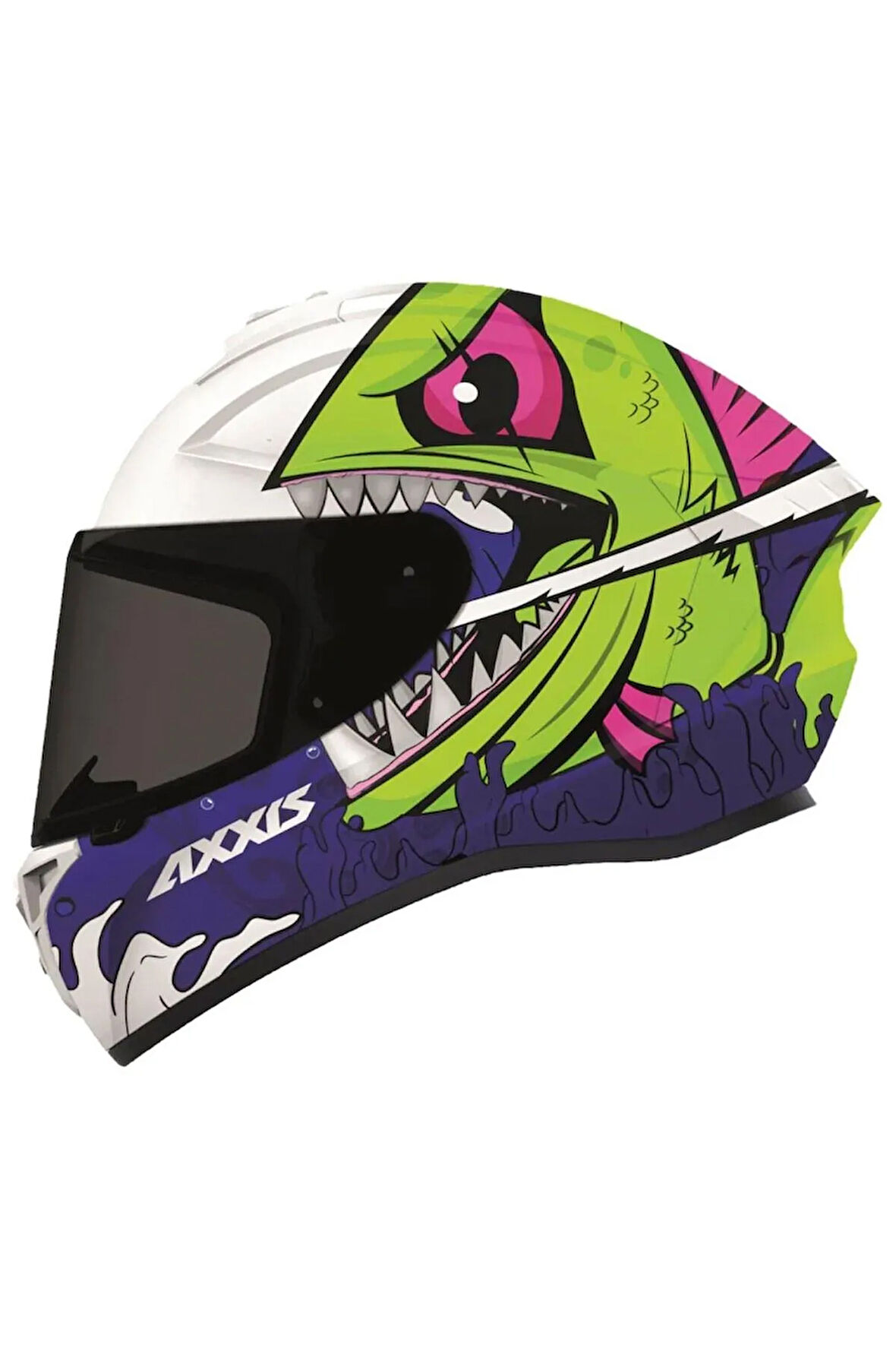 Draken Viperfish Pearl Full Face Motosiklet Kaskı