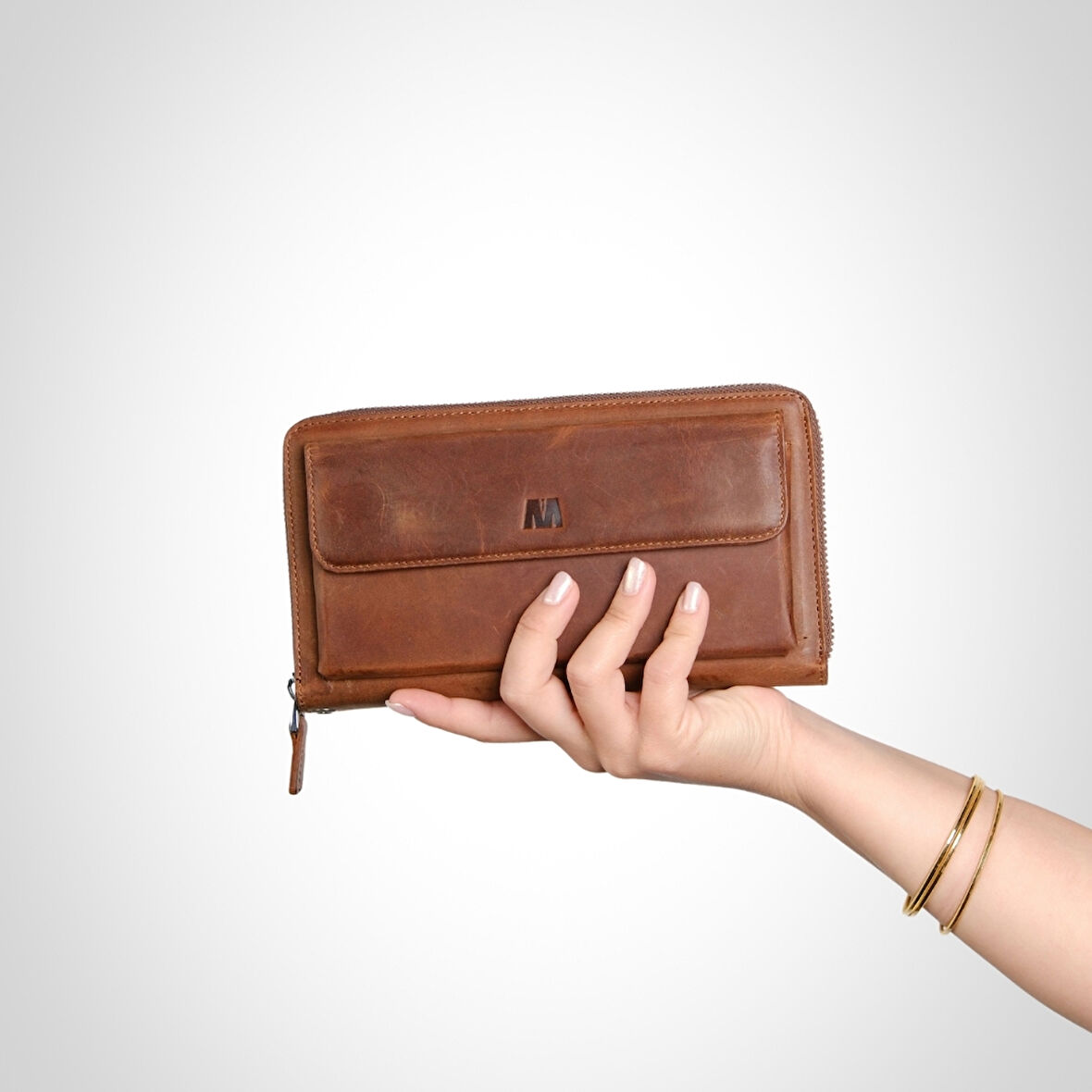 Hakiki Deri Unisex El Çantası | Canelia 1310