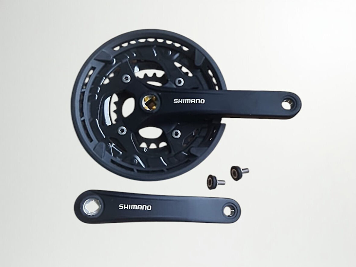 SHIMANO AYNAKOL FC-T3010 175mm 48*36*26T 9 VİTES SİYAH - KUTUSUZ